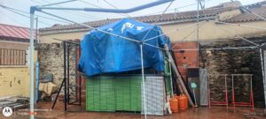 Finca urbana con mobile home en Carpio Medianero